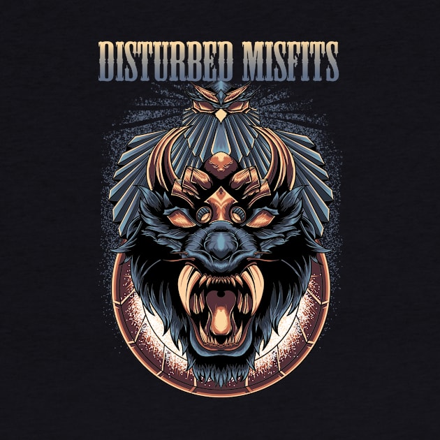 DISTURBED MISFITS BAND by Bronze Archer